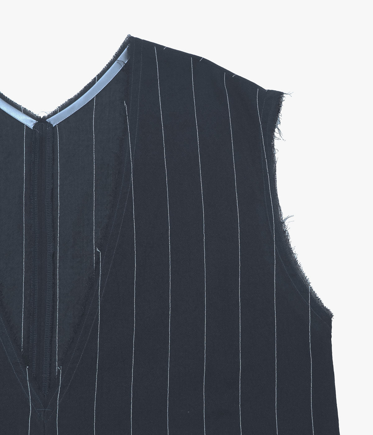 JONNLYNX ''SLEEVELESS LONG DRESS'' (NAVY STRIPE)