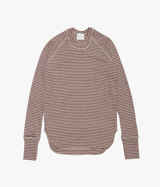 JONNLYNX ''WOOL RIB TEE'' (ENJI×BEIGE)