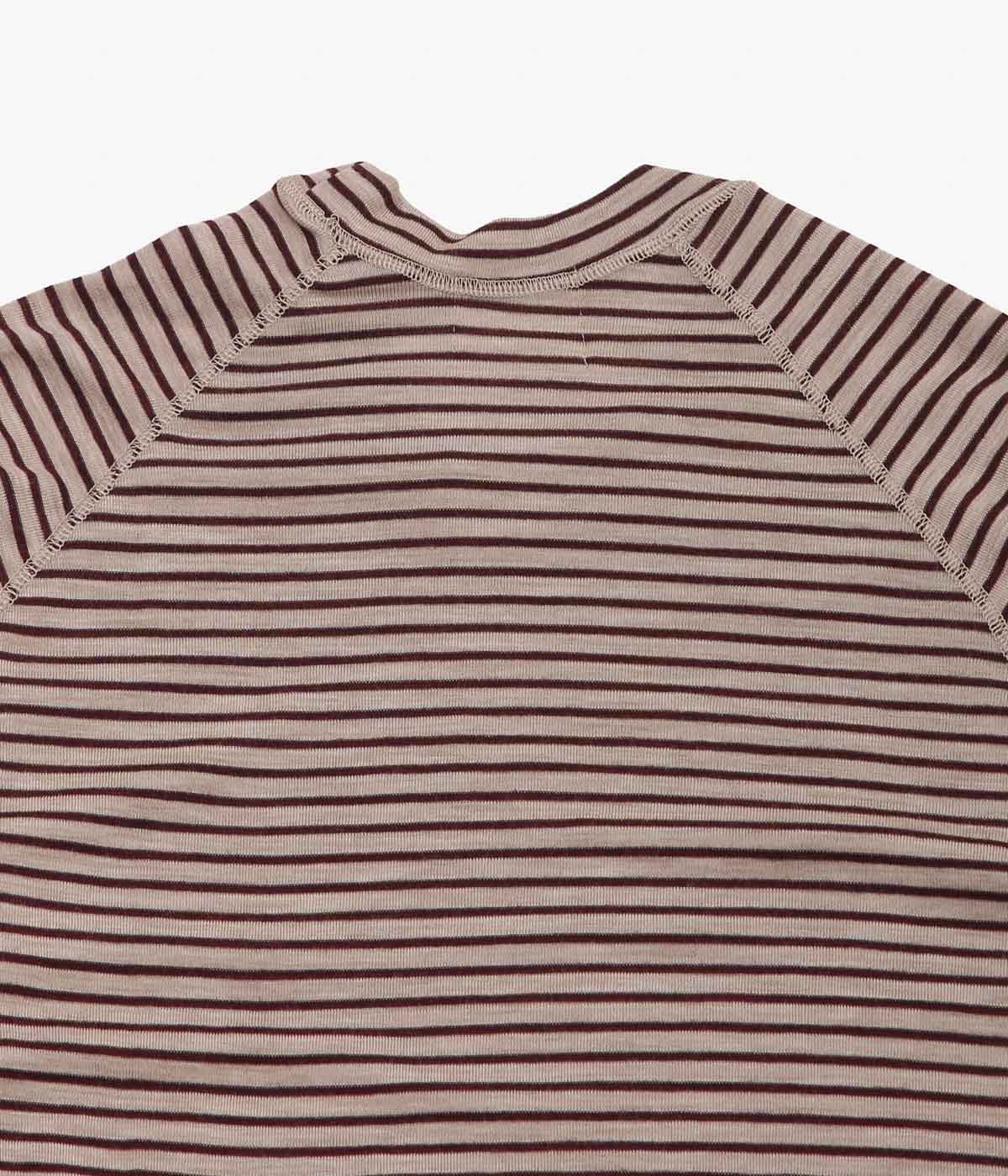 JONNLYNX ''WOOL RIB TEE'' (ENJI×BEIGE)