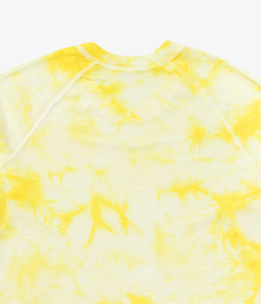 JONNLYNX ''WOOL RIB TEE'' (TAIDAI YELLOW)