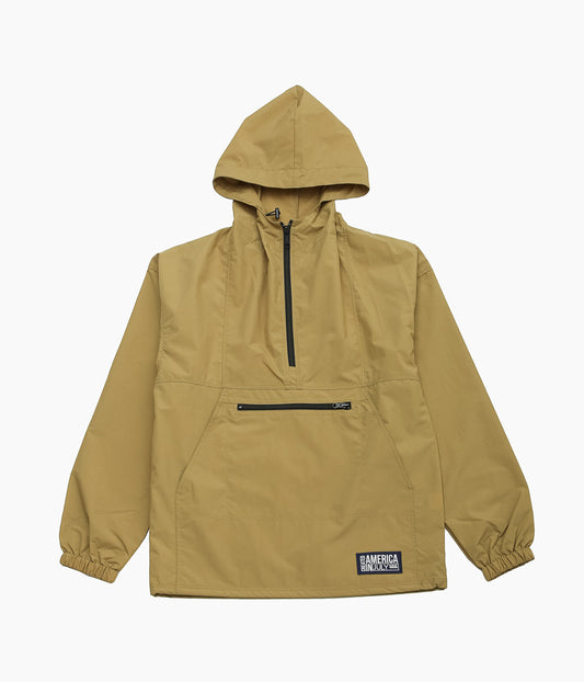JULY NINE ''ANORAK HOODIE'' (CAMEL)