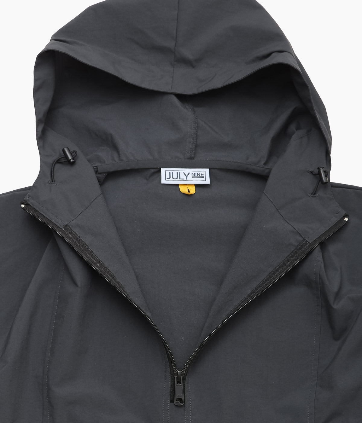 JULY NINE ''ANORAK HOODIE'' (CHARCOAL)