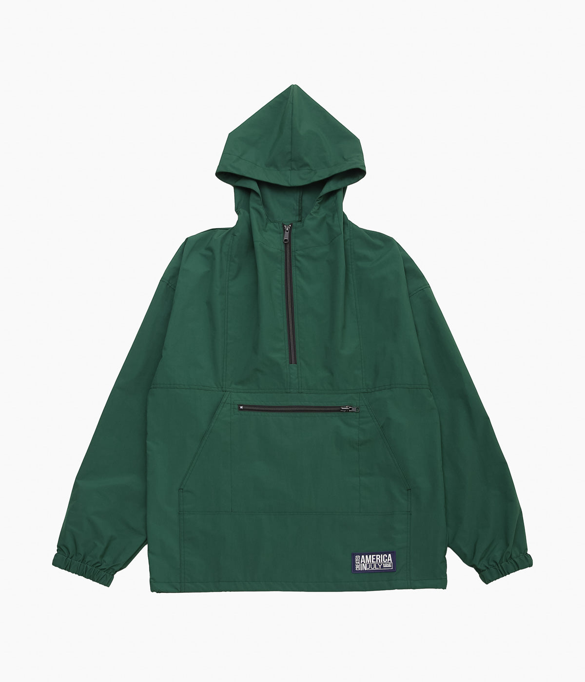 JULY NINE ''ANORAK HOODIE'' (GREEN)