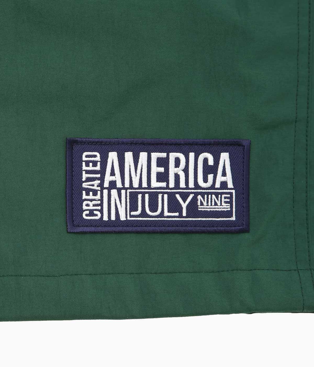 JULY NINE ''ANORAK HOODIE'' (GREEN)
