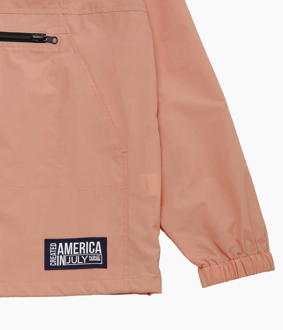 JULY NINE ''ANORAK HOODIE'' (PINK)