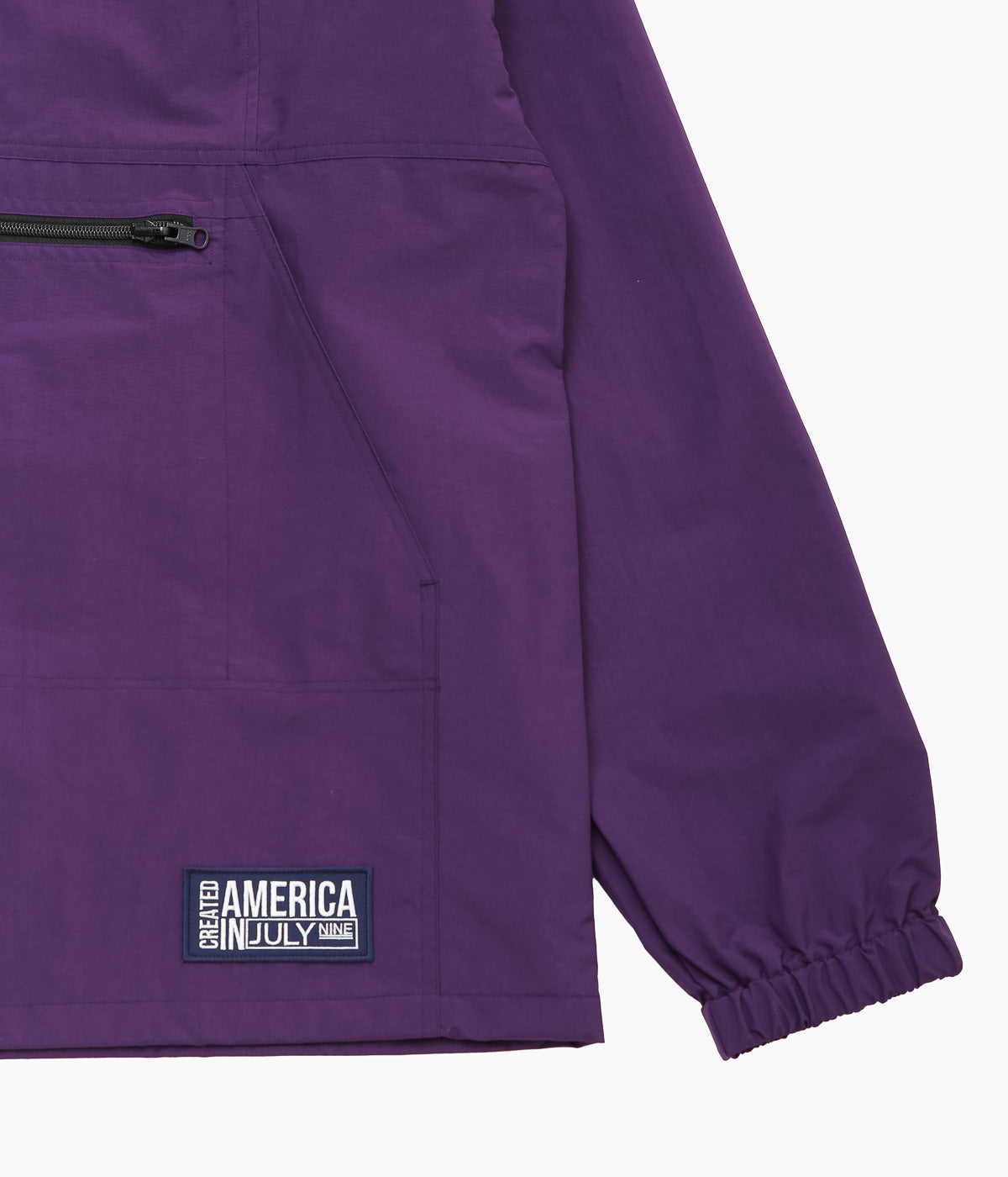 JULY NINE ''ANORAK HOODIE'' (PURPLE)