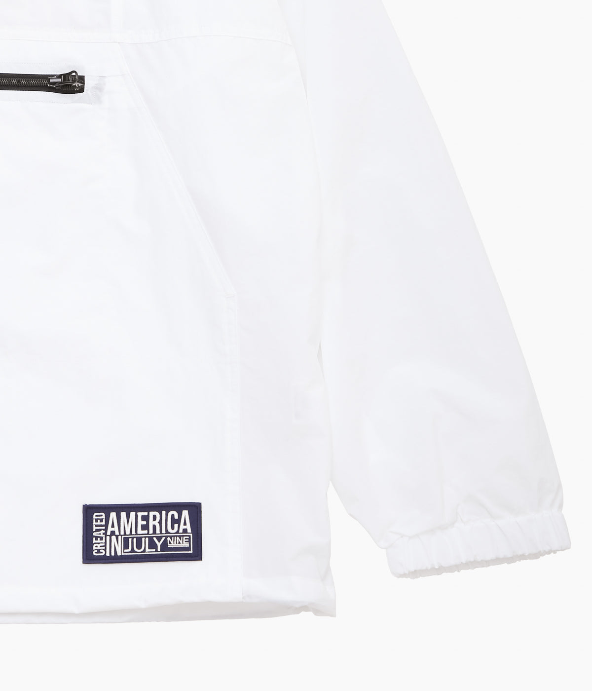 JULY NINE ''ANORAK HOODIE'' (WHITE)