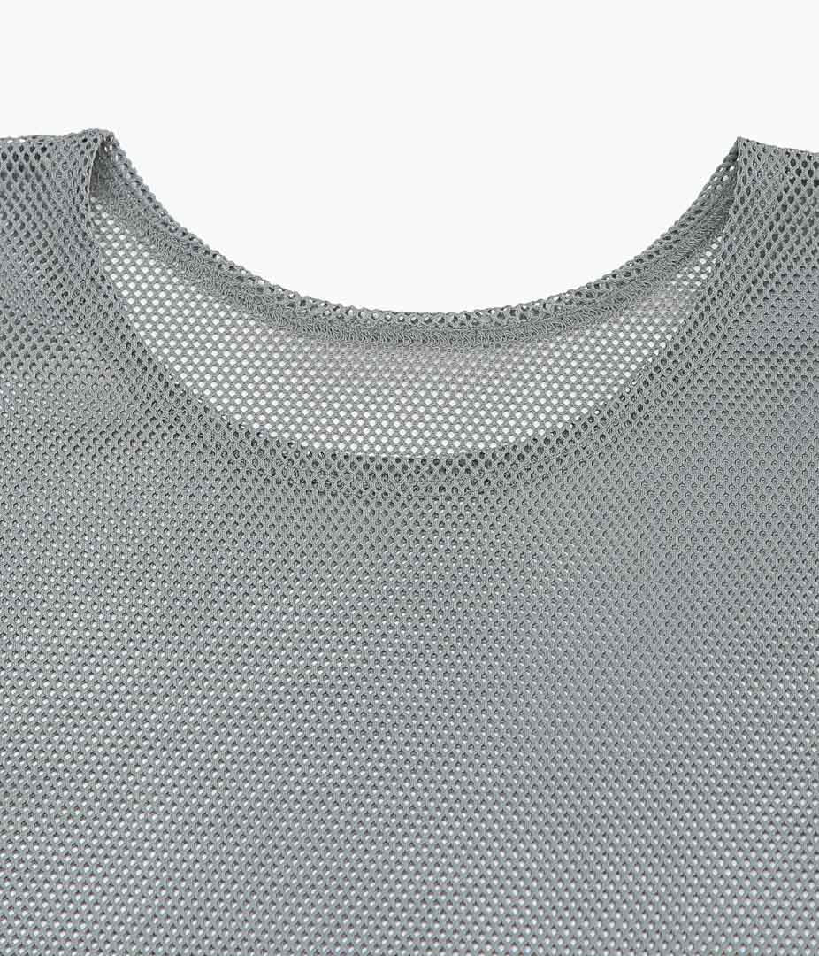 JULY NINE ''BIB MESH VEST MENS'' (GRAY	)