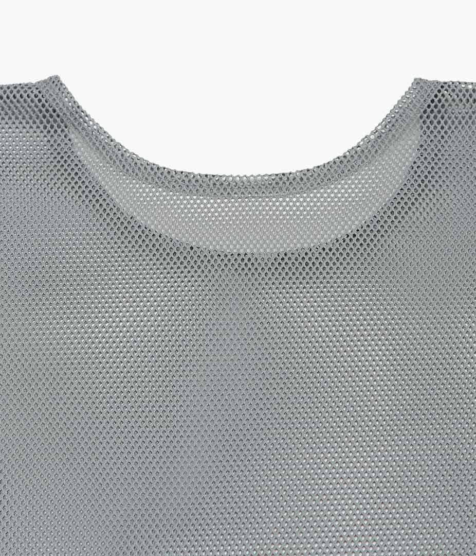 JULY NINE ''BIB MESH VEST MENS'' (GRAY	)