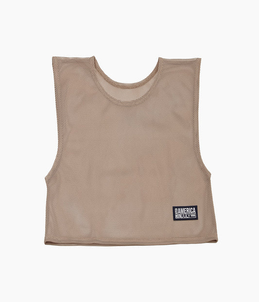 JULY NINE ''BIB MESH VEST MENS'' (OAK)