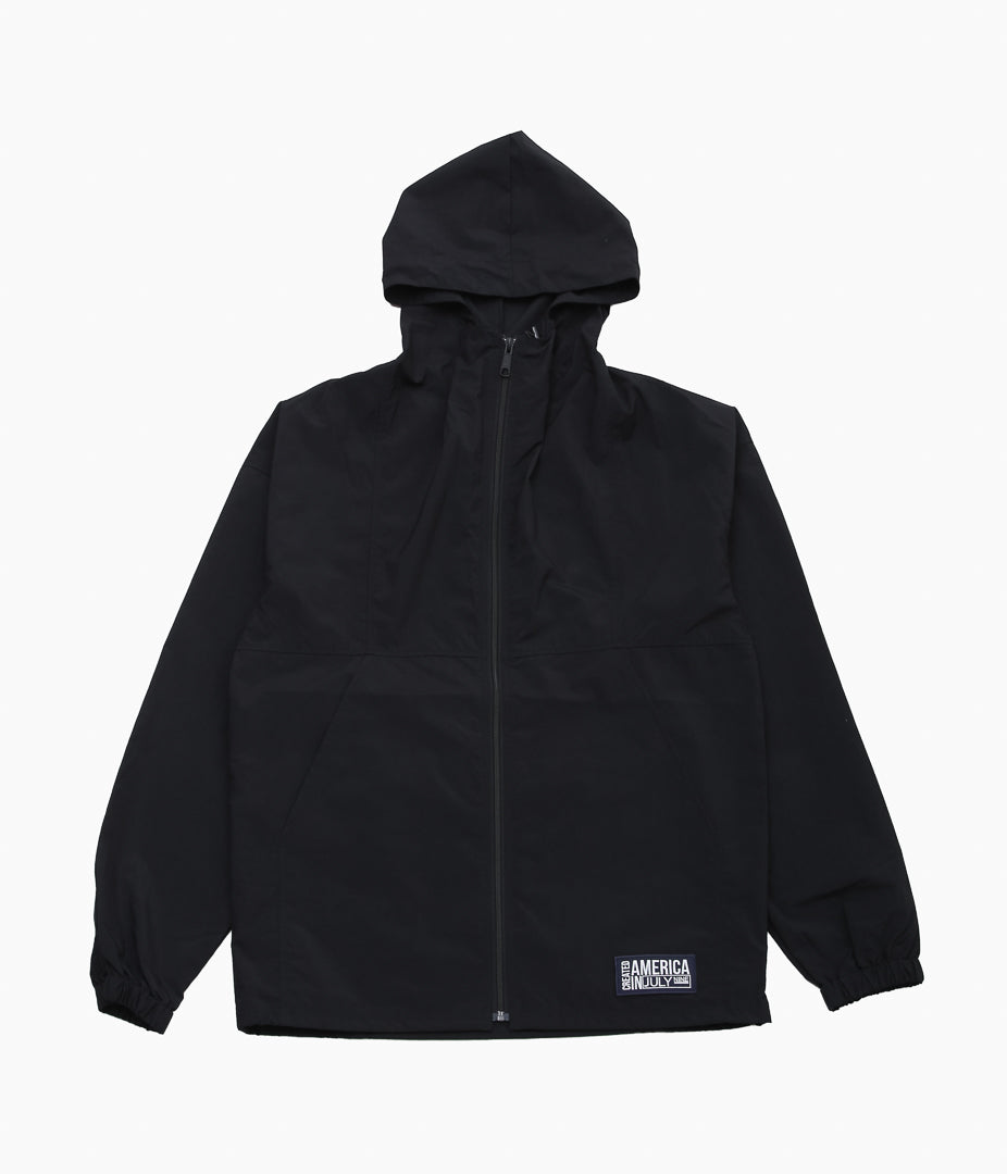 JULY NINE ''FULL ZIP HOODIE'' (BLACK)
