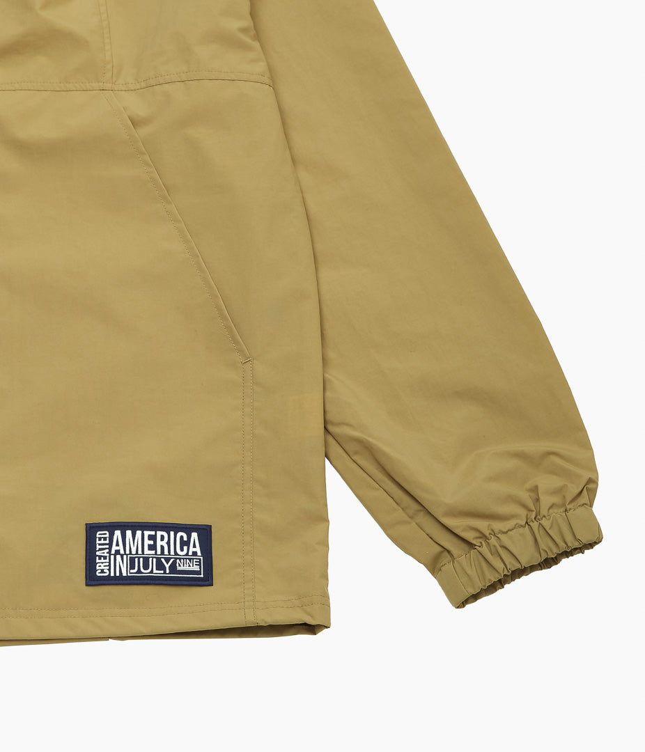 JULY NINE ''FULL ZIP HOODIE'' (CAMEL)