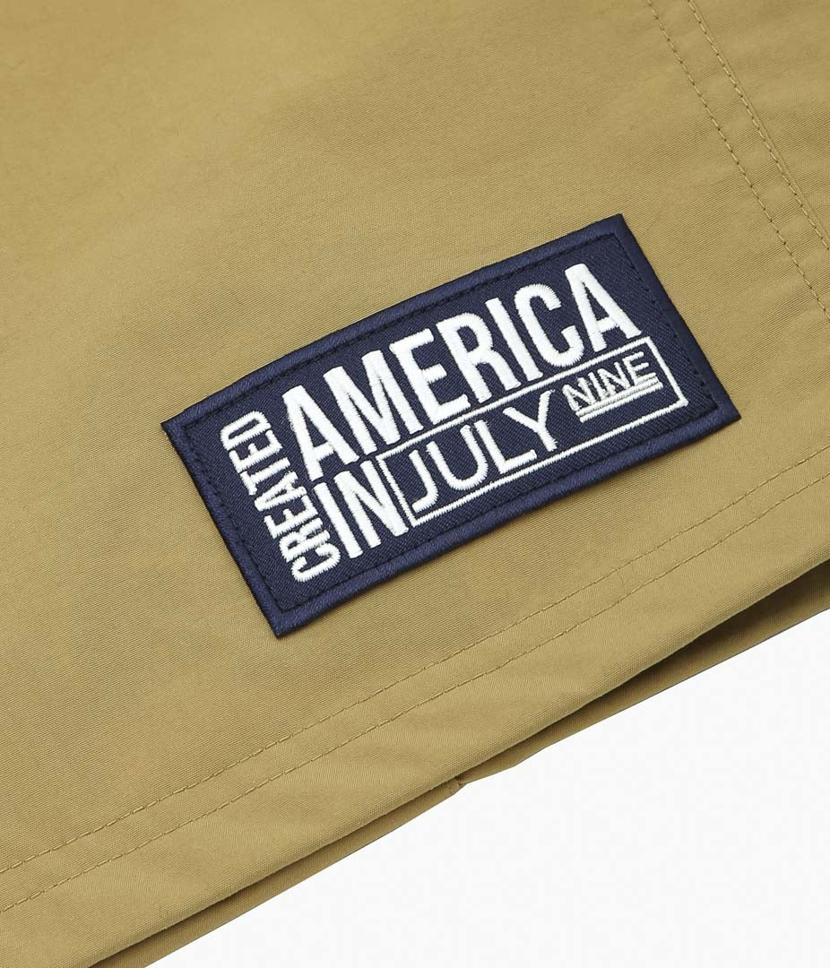 JULY NINE ''FULL ZIP HOODIE'' (CAMEL)
