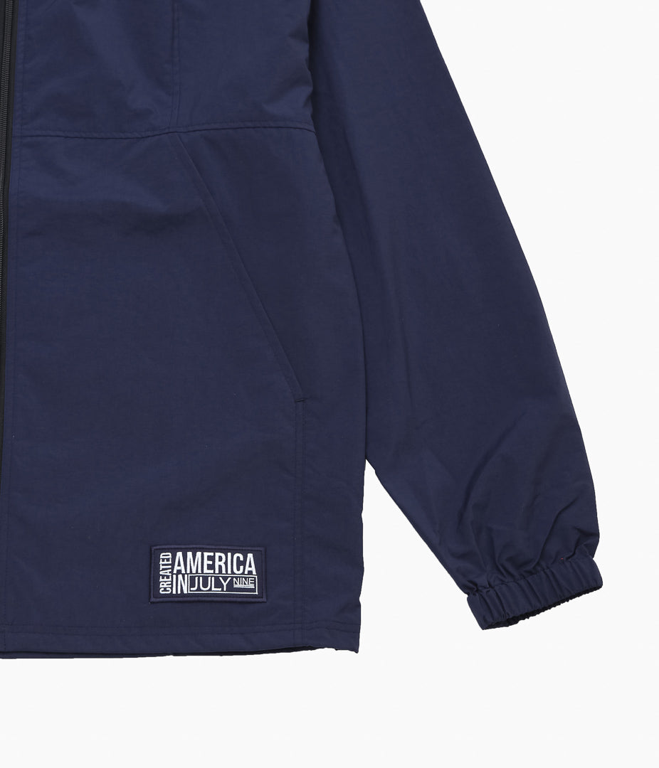 JULY NINE ''FULL ZIP HOODIE'' (NAVY)