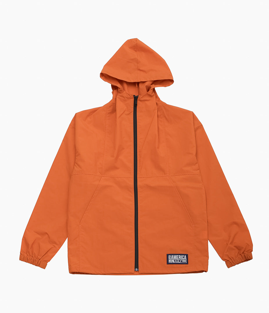 JULY NINE ''FULL ZIP HOODIE'' (ORANGE)