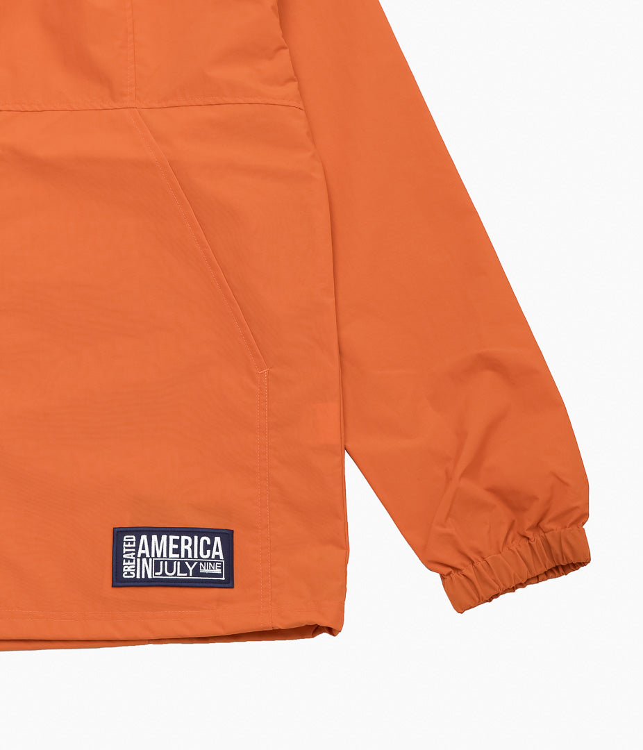 JULY NINE ''FULL ZIP HOODIE'' (ORANGE)