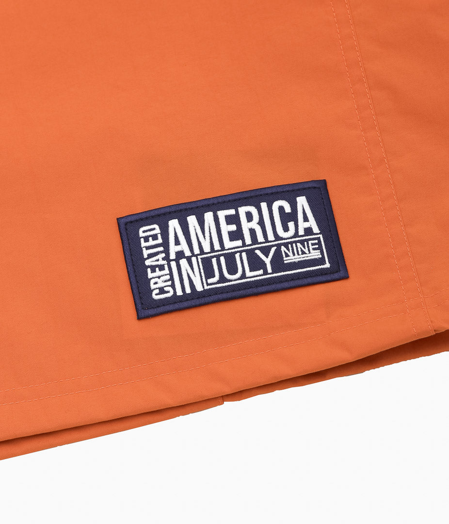 JULY NINE ''FULL ZIP HOODIE'' (ORANGE)