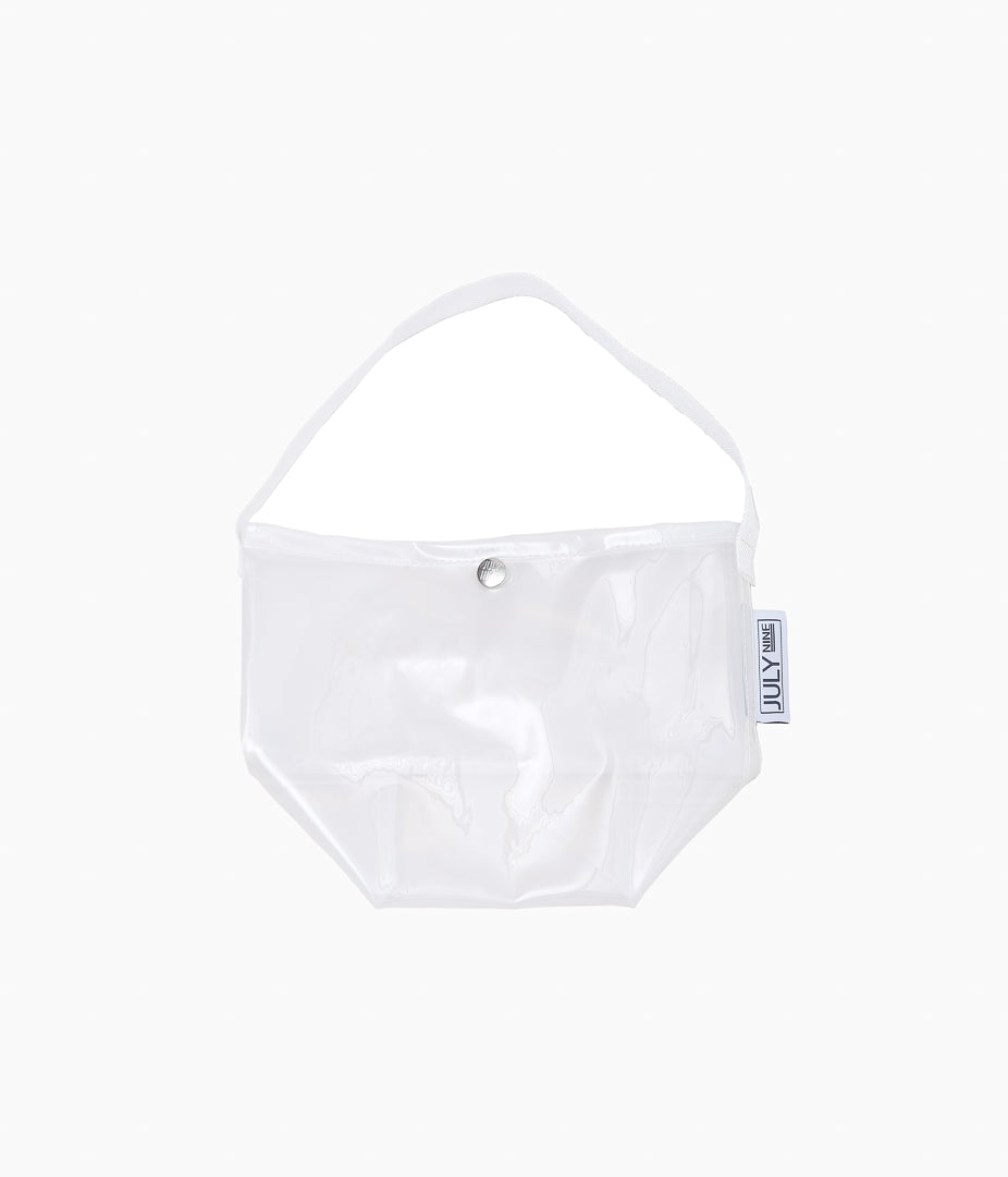 JULY NINE ''LIQUID MINI TOTE'' (WHITE)