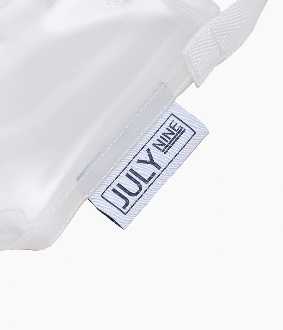 JULY NINE ''LIQUID MINI TOTE'' (WHITE)