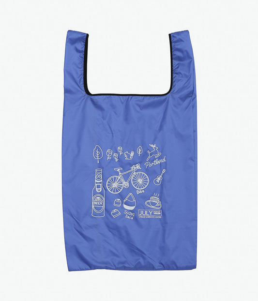 JULY NINE ''SHOPPING BAG OREGON'' (BLUE)