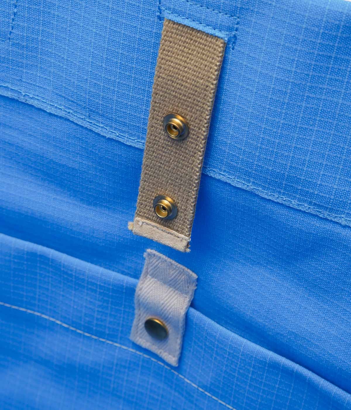 JUSTIN OH ''ELY BLUE WAFFLE COTTON CANVAS'' (LIGHT BLUE)