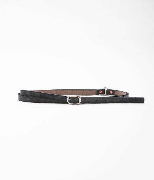 KINGSLEY WALTERS STUDIO ''DR / DOUBLE WRAP BELT'' (BLACK)