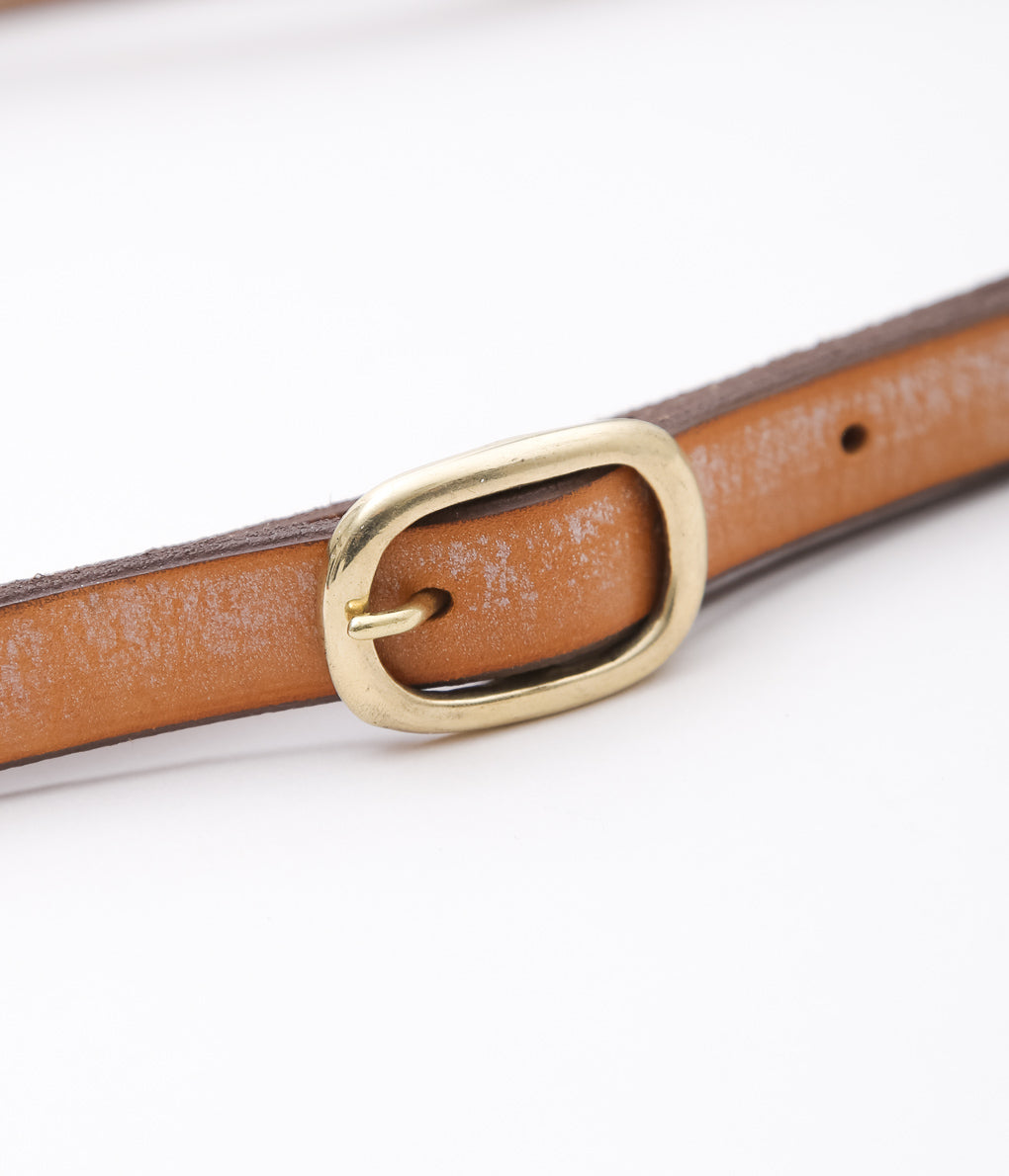 KINGSLEY WALTERS STUDIO ''DR / DOUBLE WRAP BELT'' (LONDON TAN)