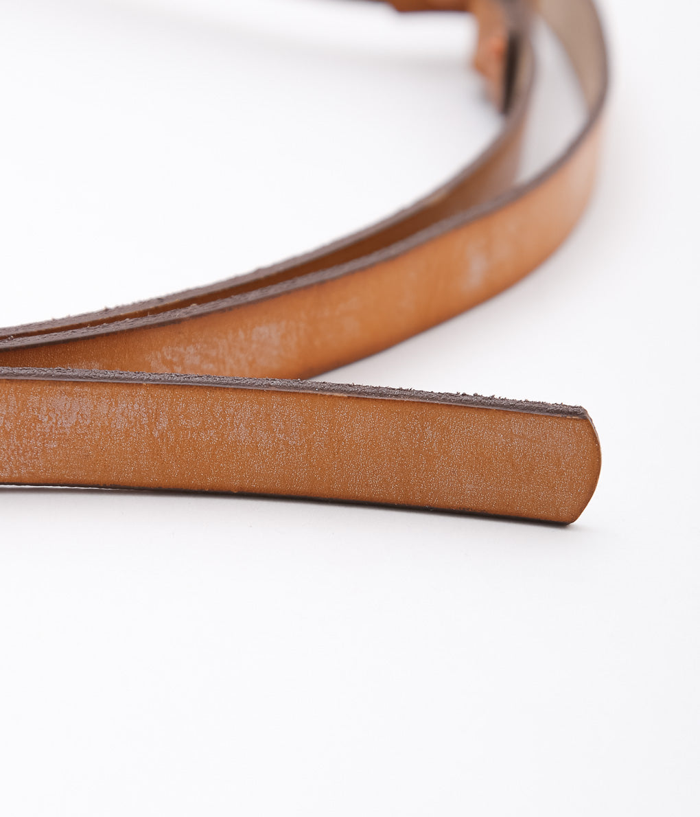 KINGSLEY WALTERS STUDIO ''DR / DOUBLE WRAP BELT'' (LONDON TAN)