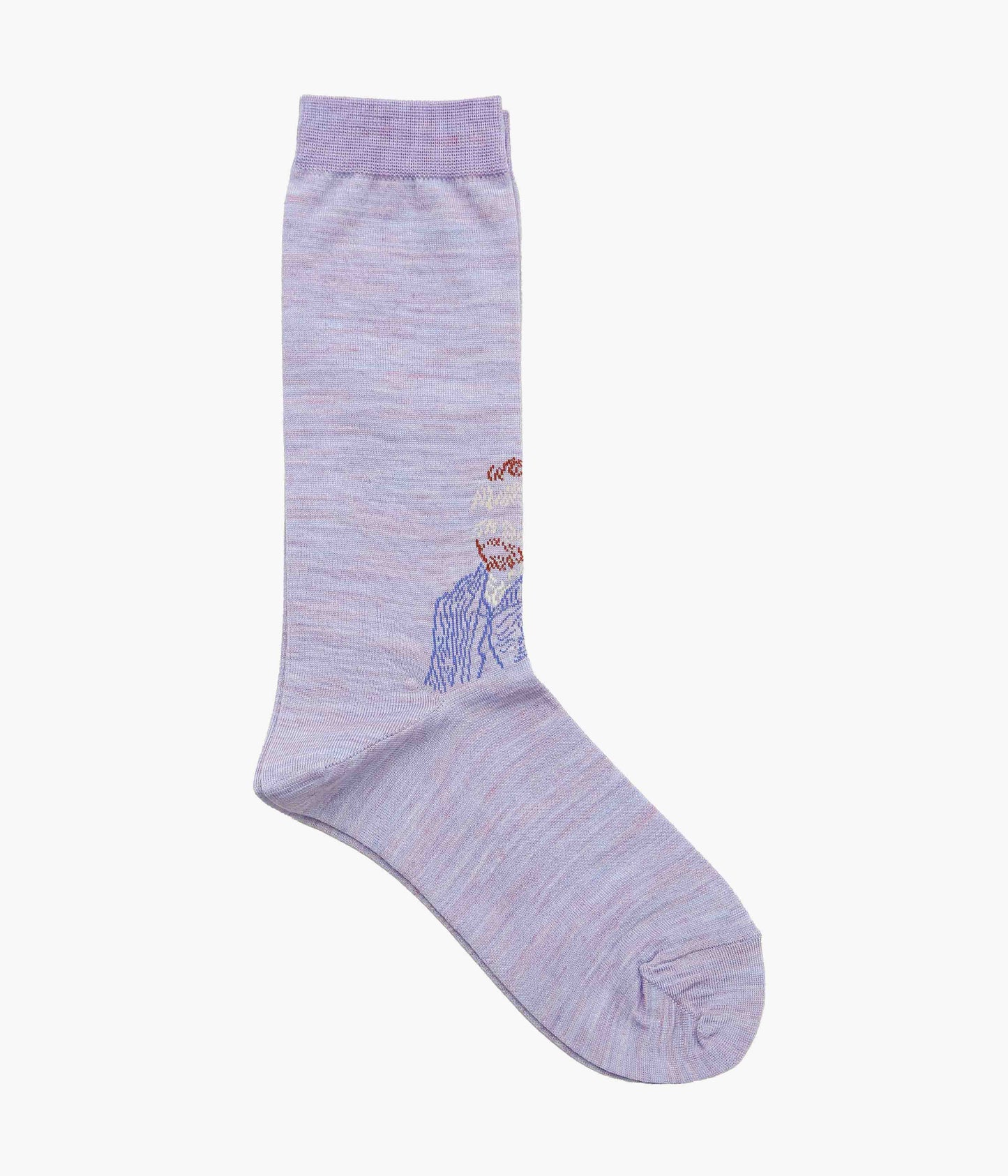 KOTA GUSHIKEN ''A TOUCH OF VAN GOGH SOCKS'' (PURPLE)