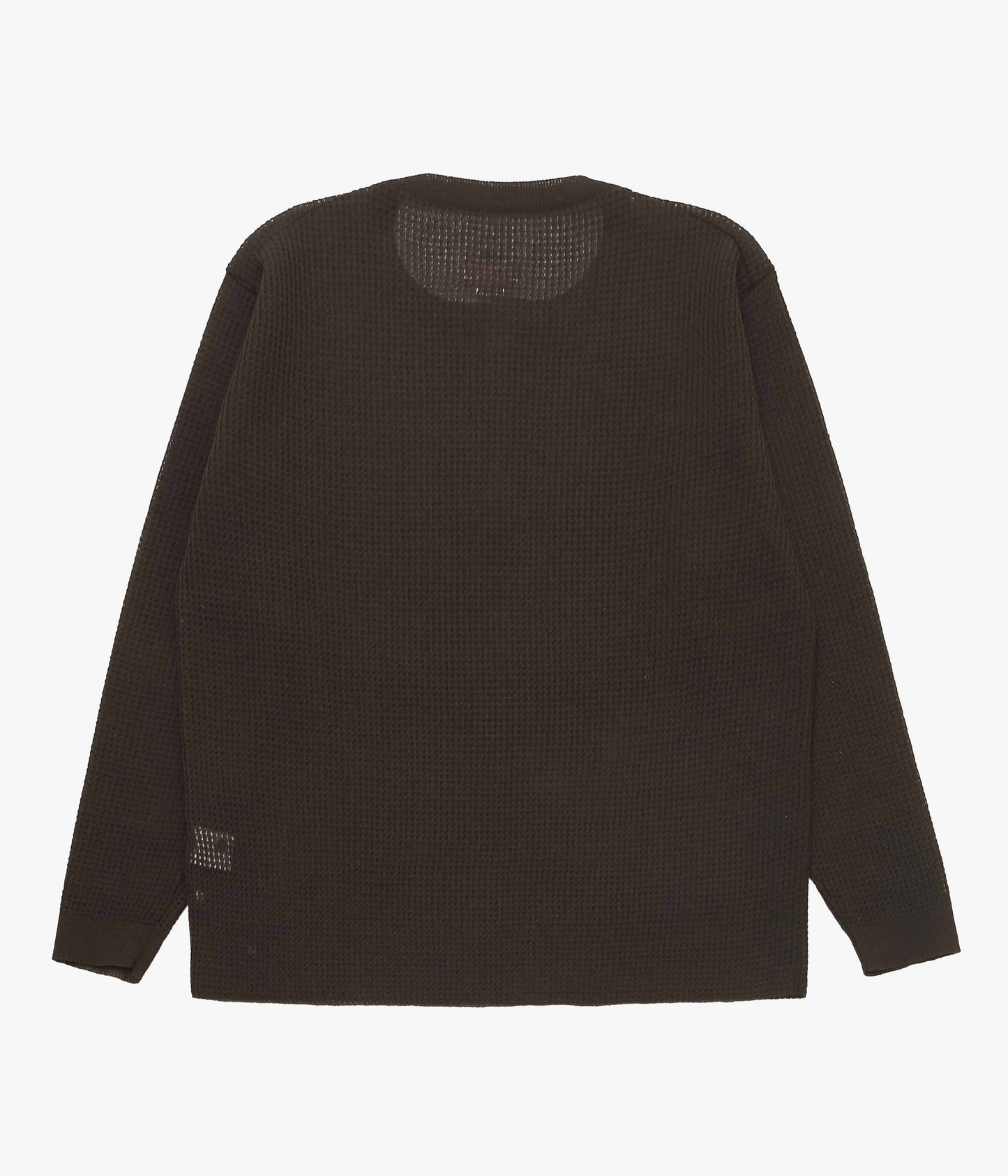 KOTA GUSHIKEN ''ANTI-THERMAL SHEER KNIT'' (BROWN)