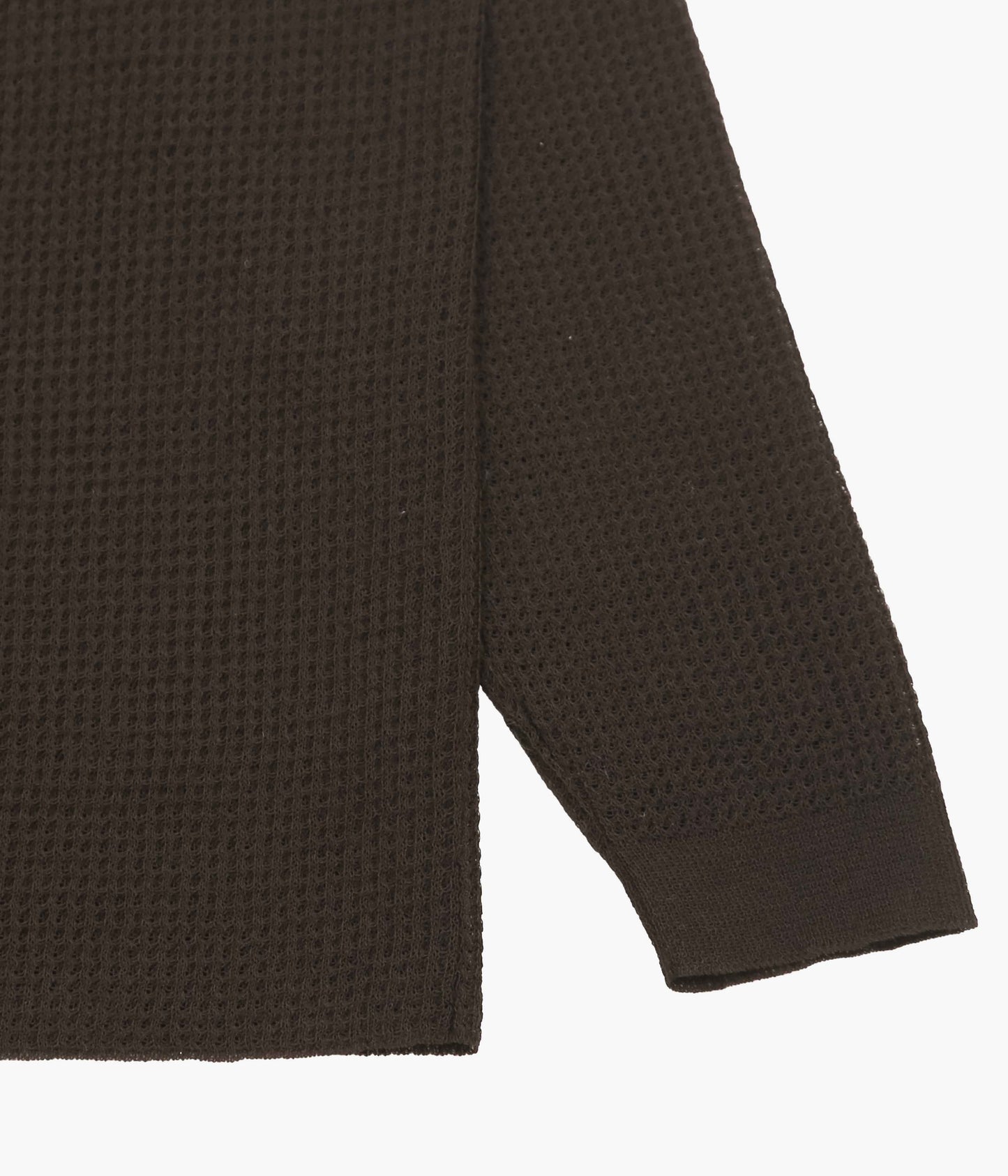 KOTA GUSHIKEN ''ANTI-THERMAL SHEER KNIT'' (BROWN)