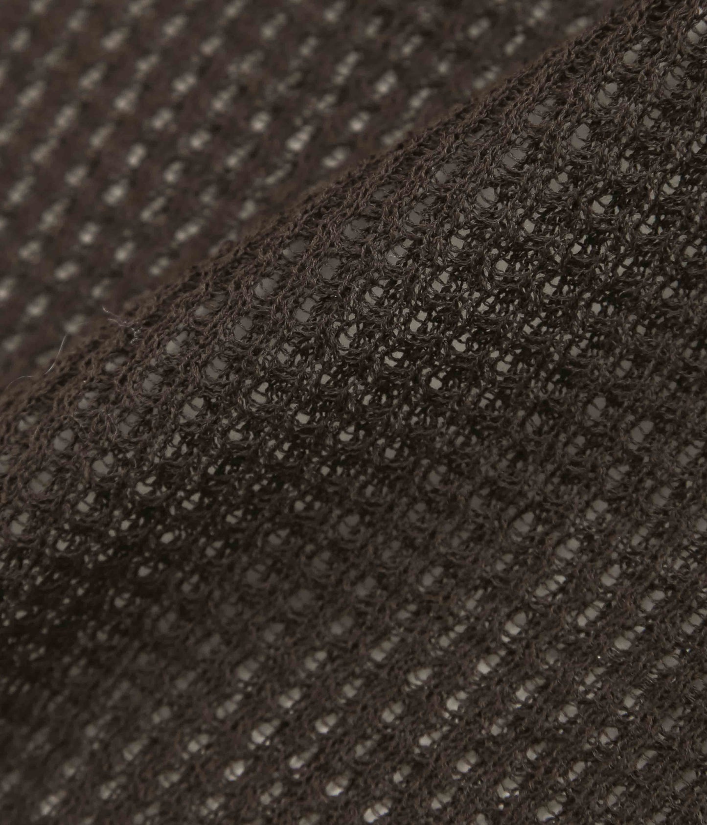 KOTA GUSHIKEN ''ANTI-THERMAL SHEER KNIT'' (BROWN)