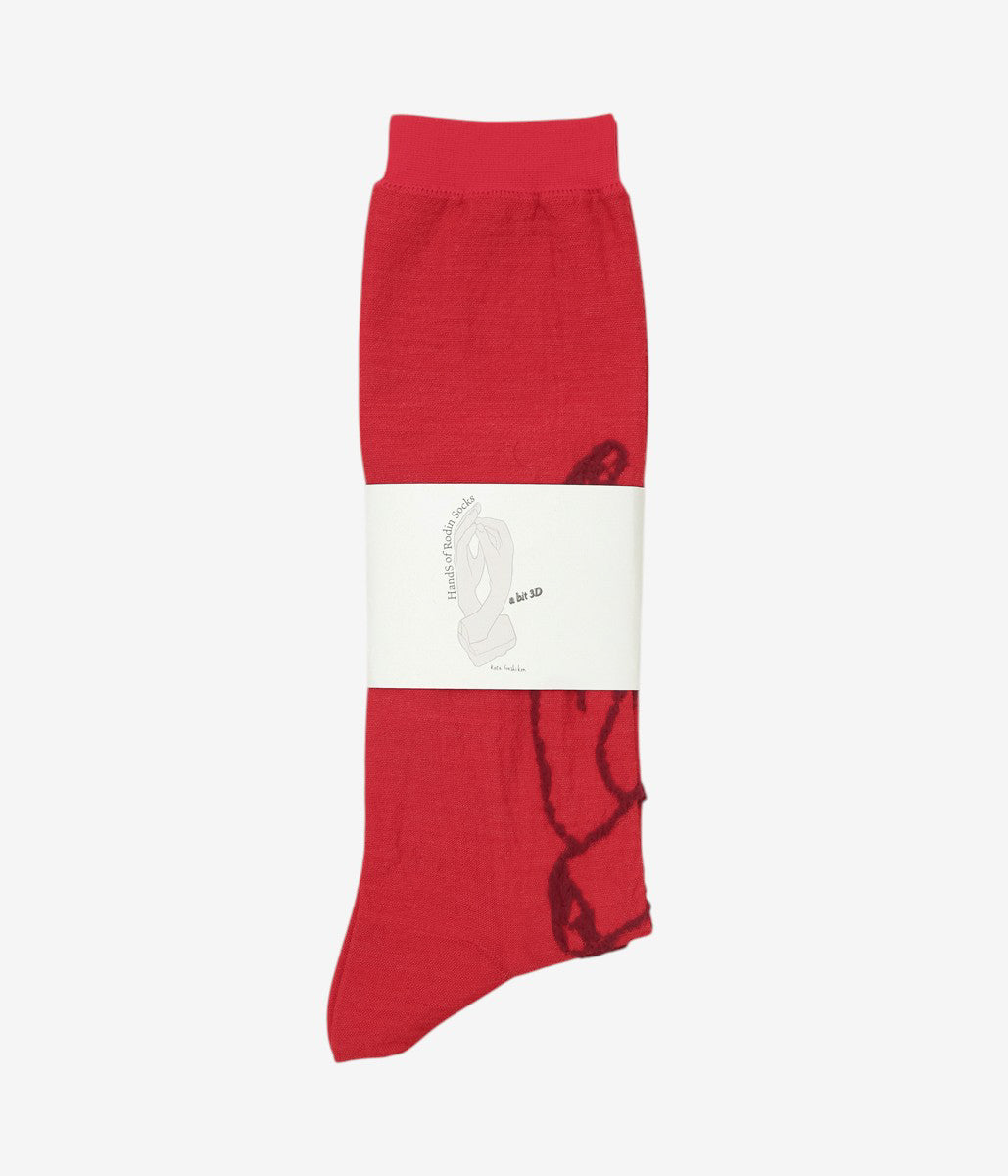 KOTA GUSHIKEN ''DHAND OF RODIN SOCKS-A BIT 3D'' (레드)