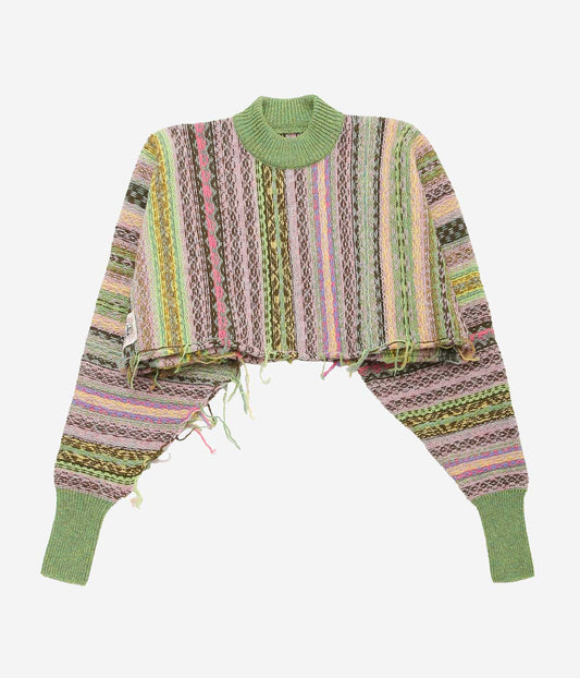 KOTA GUSHIKEN ''JUMPER-ISH SCARF'' (GREEN)