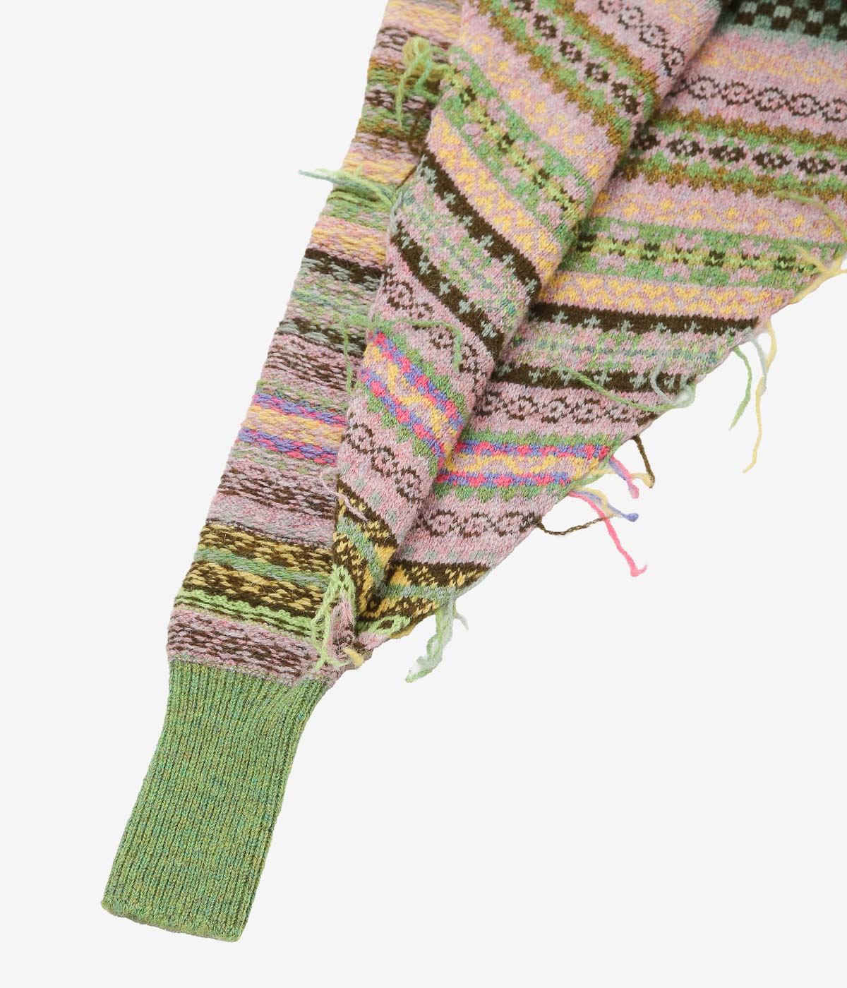 KOTA GUSHIKEN ''JUMPER-ISH SCARF'' (GREEN) – THE STORE BY MAIDENS