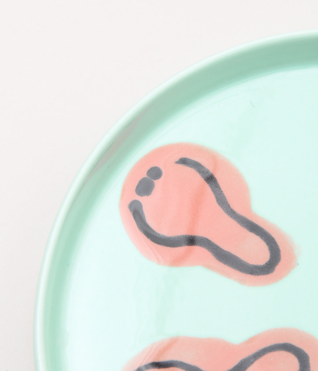 KOTA GUSHIKEN ''MELTED SMILE BABY PLATE''(MINT)