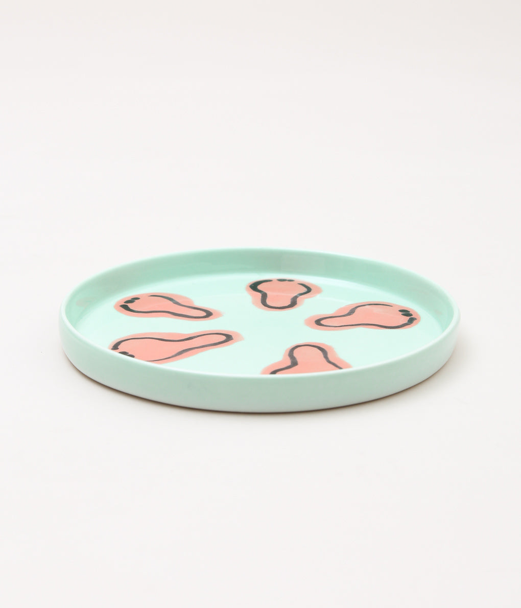 KOTA GUSHIKEN ''MELTED SMILE BABY PLATE''(MINT)