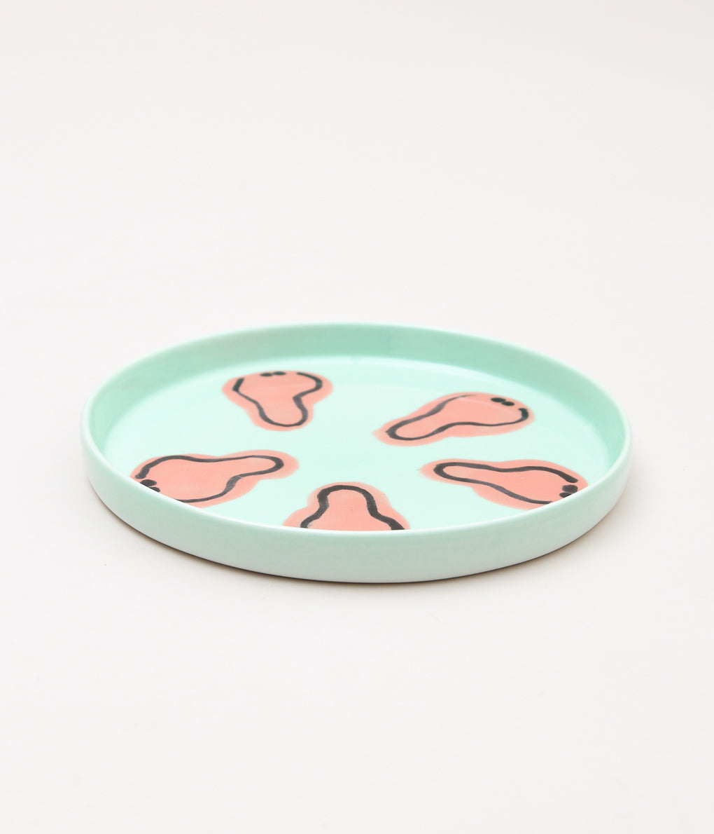 KOTA GUSHIKEN ''MELTED SMILE BABY PLATE''(MINT)