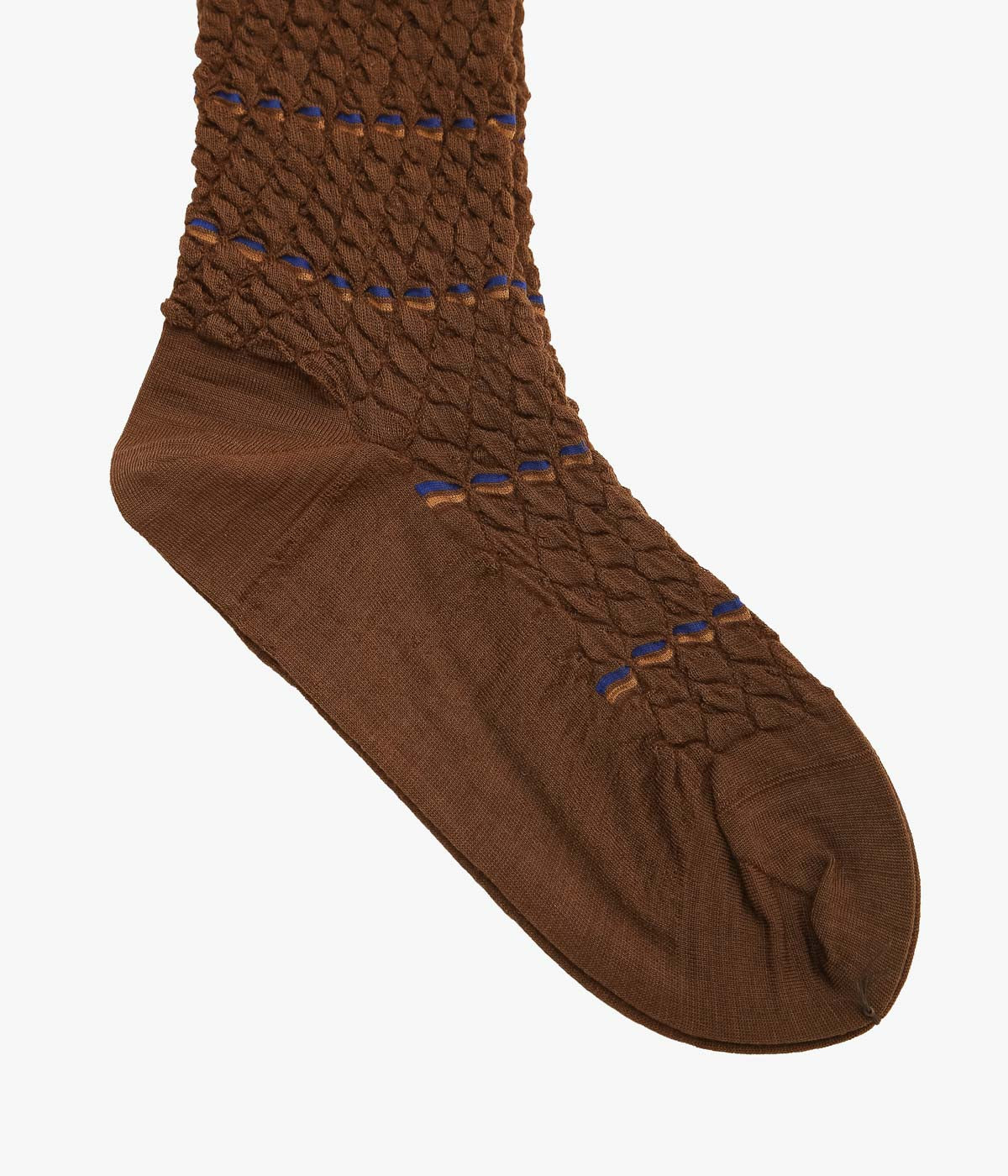 KOTA GUSHIKEN ''WRINKLED WOOL SOCKS'' (BROWN)