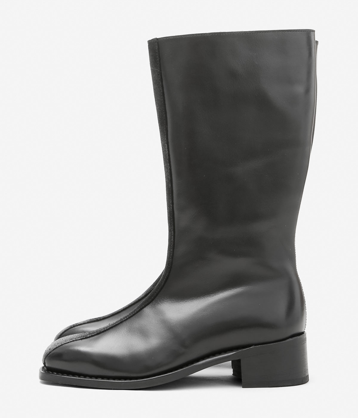 KRISTIAN-KRISTIAN ''PEDESTRIAN BOOT'' (BLACK / CALF LEATHERE×WAXED SUEDE)