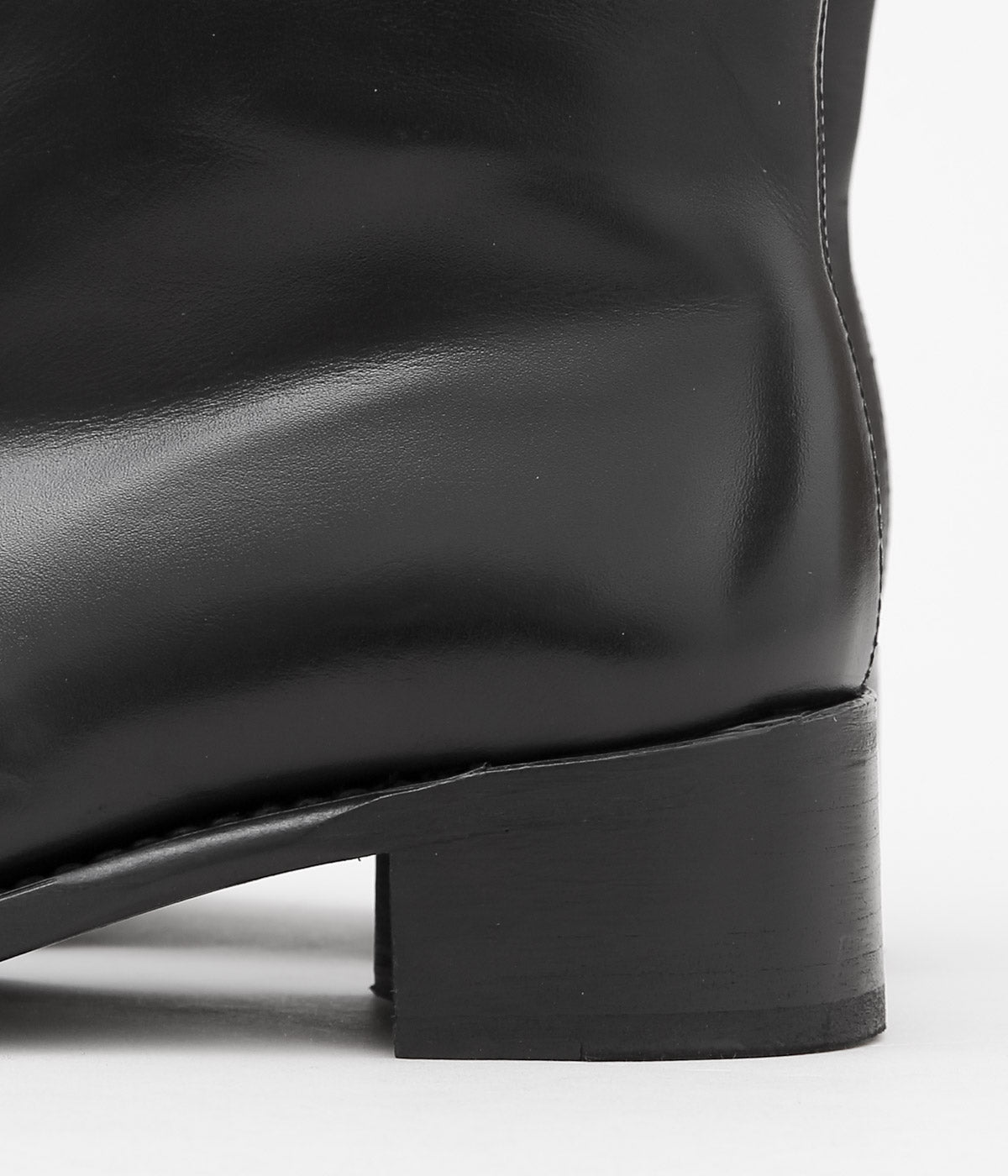 KRISTIAN-KRISTIAN ''PEDESTRIAN BOOT'' (BLACK / CALF LEATHERE×WAXED SUEDE)