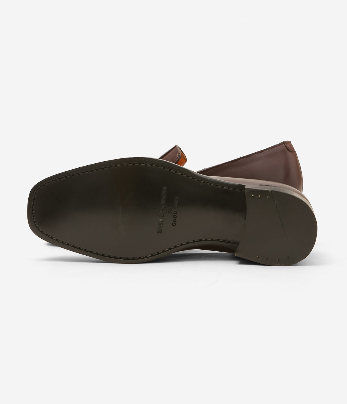 KRISTIAN-KRISTIAN ''PEDESTRIAN LOAFER'' (BORDEAUX / CALF LEATHER)