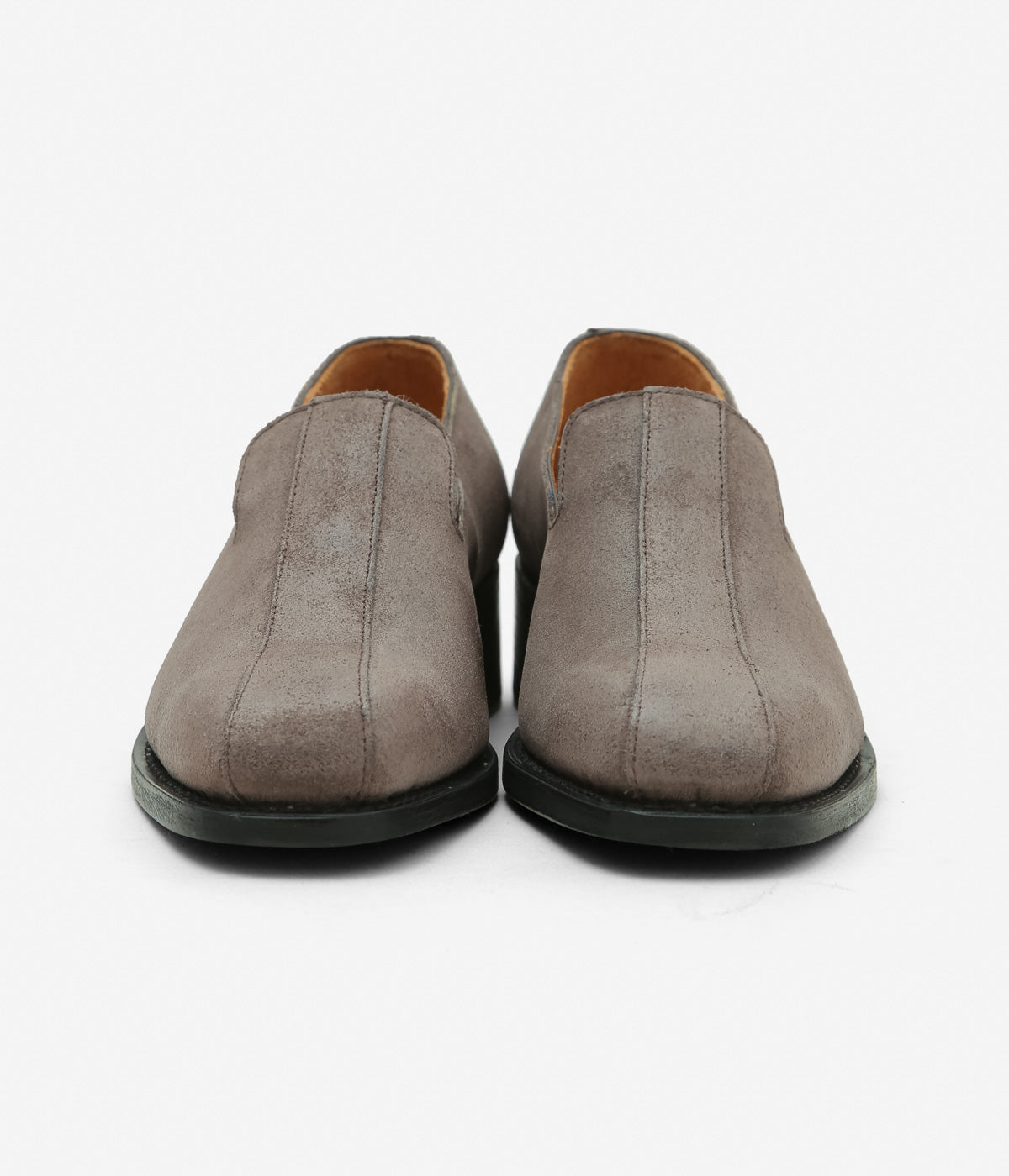 KRISTIAN-KRISTIAN ''PEDESTRIAN LOAFER'' (GREY / WAXED SUEDE)