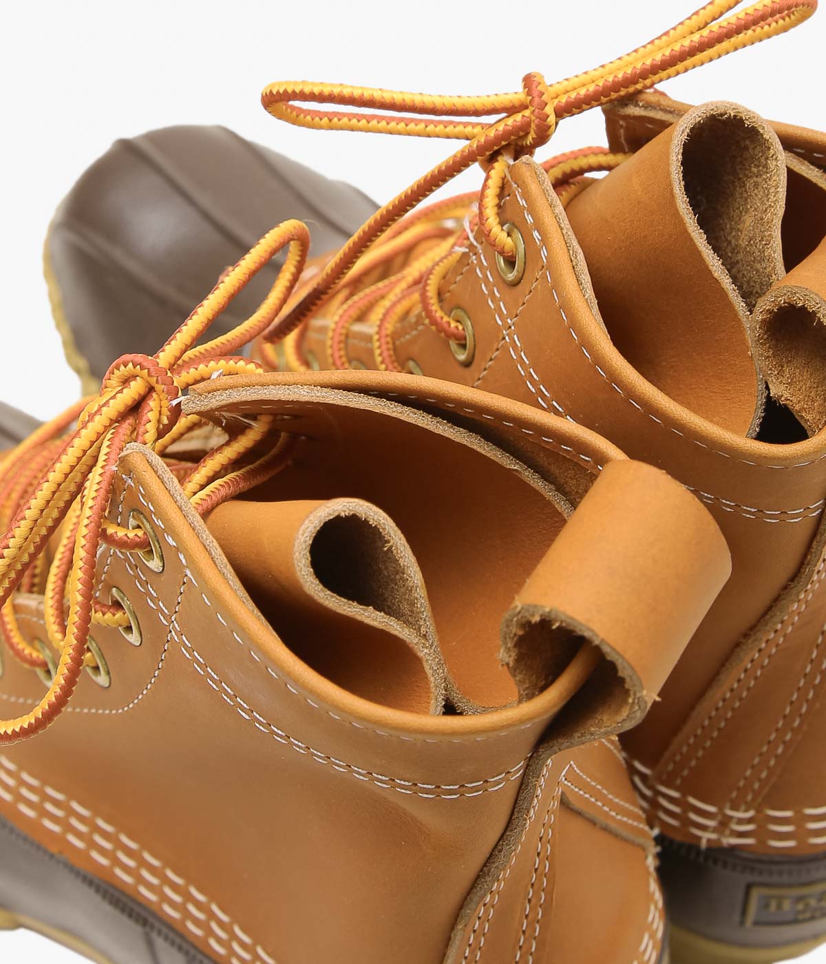 LL BEAN ''BEAN BOOTS 8INCH'' (TAN / BROWN)