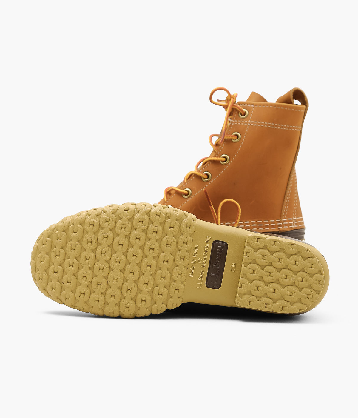 LL BEAN ''BEAN BOOTS 8INCH'' (TAN / BROWN)