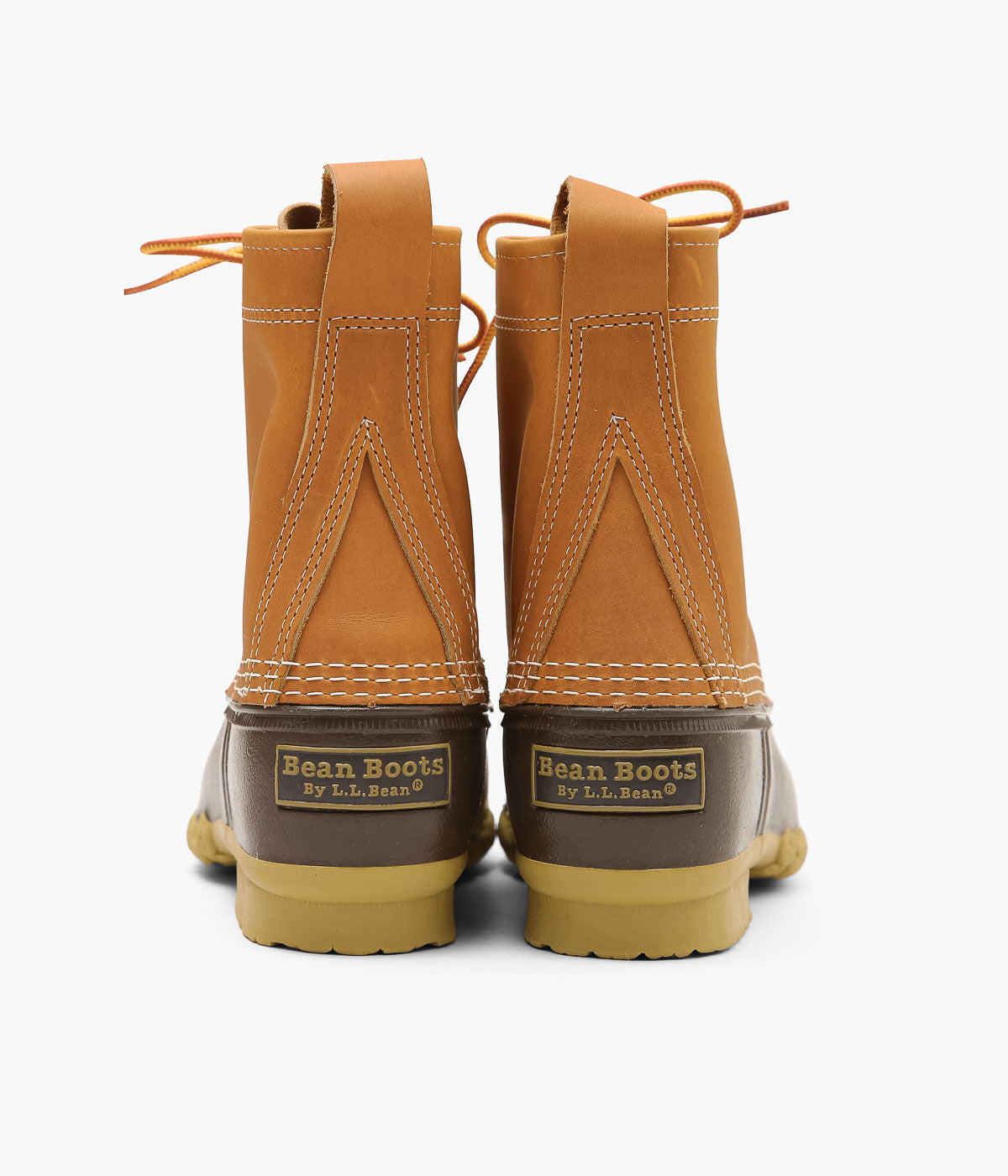 LL BEAN ''BEAN BOOTS 8INCH'' (TAN / BROWN)