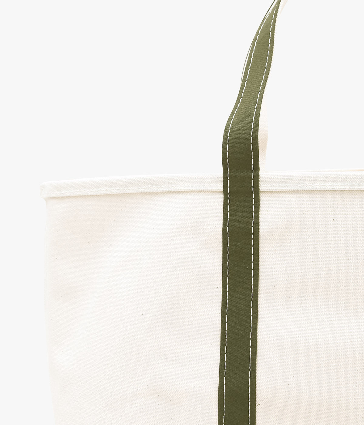 L.L. BEAN ''BOAT&TOTE BAG LARGE'' (ANTIQUE OLIVE)