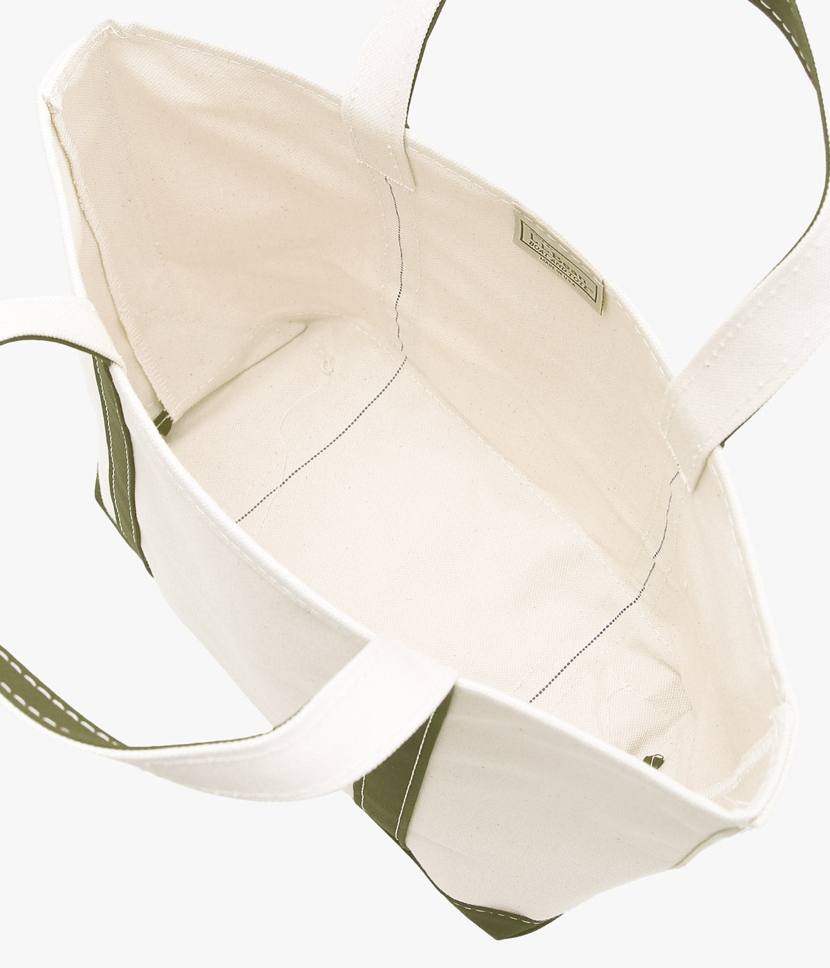 LL BEAN ''BOAT&amp;TOTE BAG MEDIUM'' (ANTIQUE OLIVE)