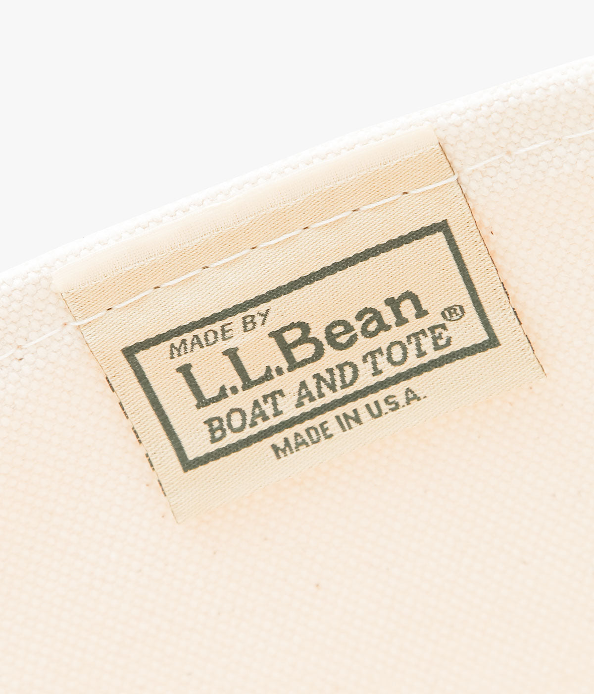 LL BEAN ''BOAT&amp;TOTE BAG MEDIUM'' (ANTIQUE OLIVE)