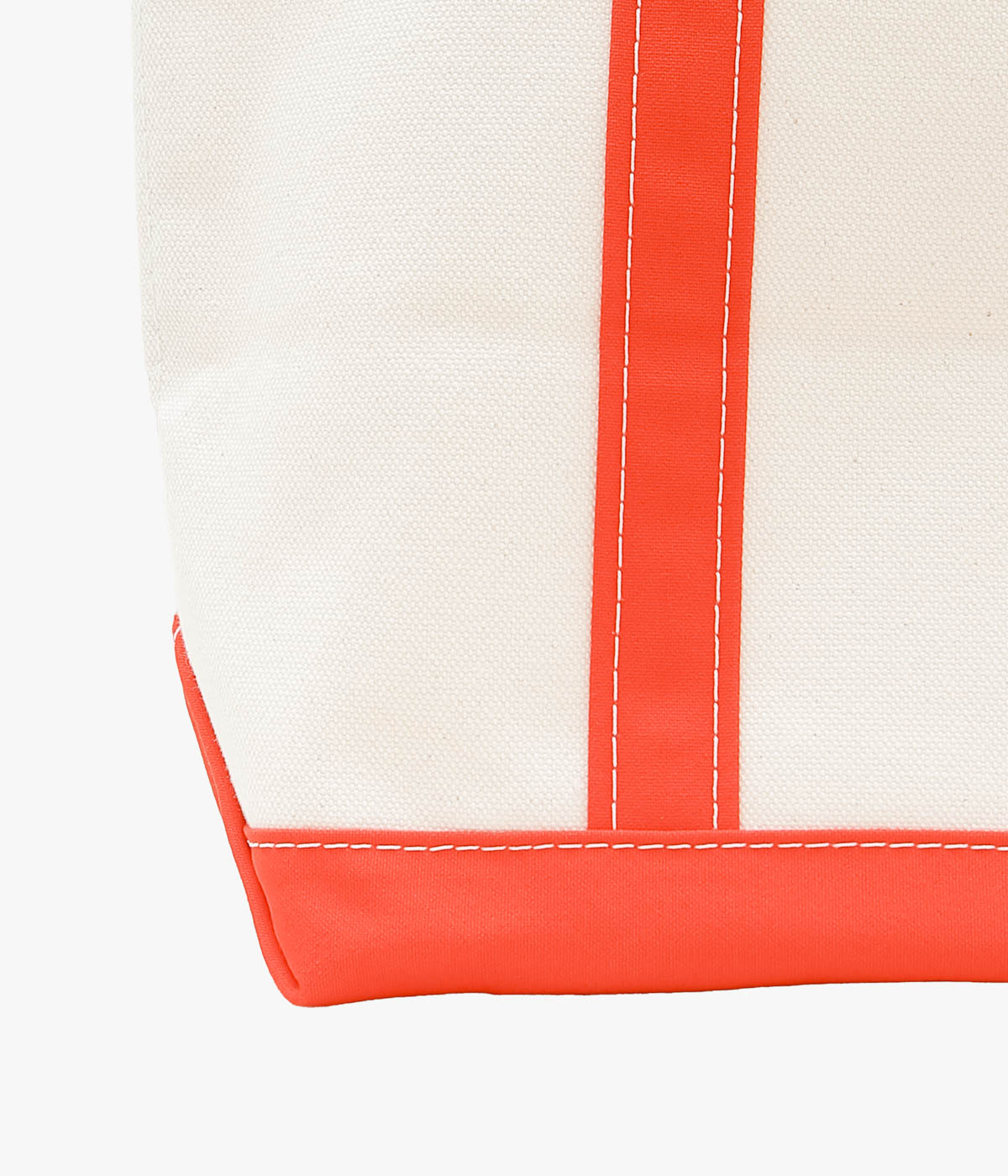 LL BEAN ''BOAT&amp;TOTE BAG MEDIUM'' (ORANGE)